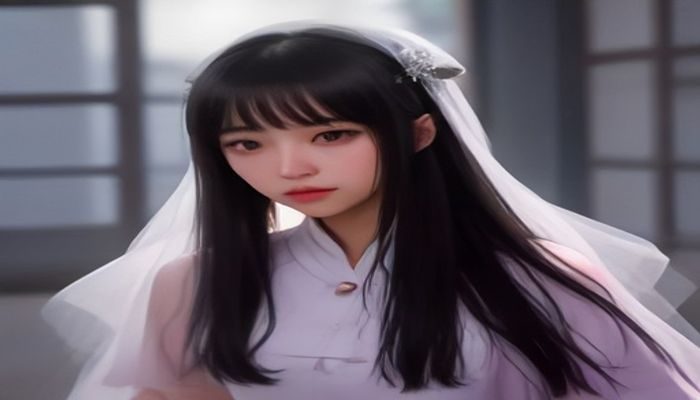 一位新婚女性坐在阳光充足的咖啡馆窗边写日记，桌上放着婚戒与咖啡杯，神情专注而平静，记录第一次的人妻婚后成长历程