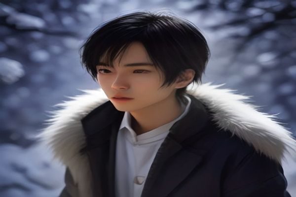 一对年轻夫妻在厨房共同烹饪，两人相视而笑，厨房灯光温暖明亮，展现婚后日常生活中夫妻感情升温的幸福瞬间